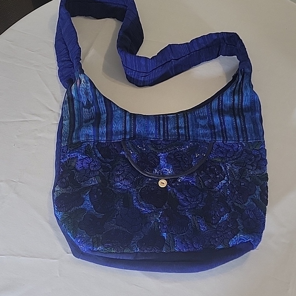 Women's Floral Shoulder Cross Body Lady's Tapestry Cotton Messenger Boho Bag